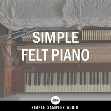 Load image into Gallery viewer, Simple Felt Piano